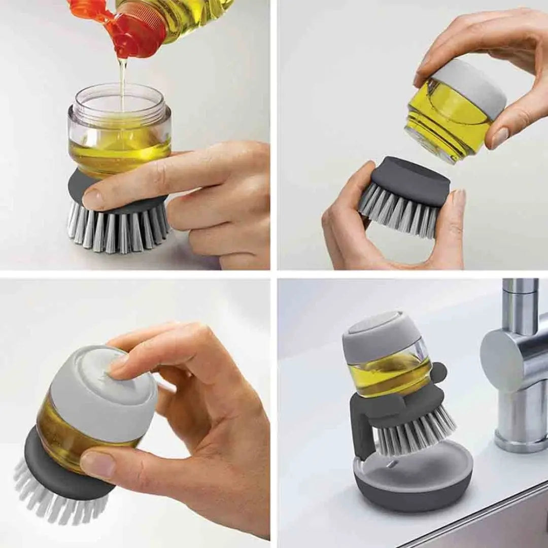 MAX CLEAN® Cepillo Dispensador de Jabón